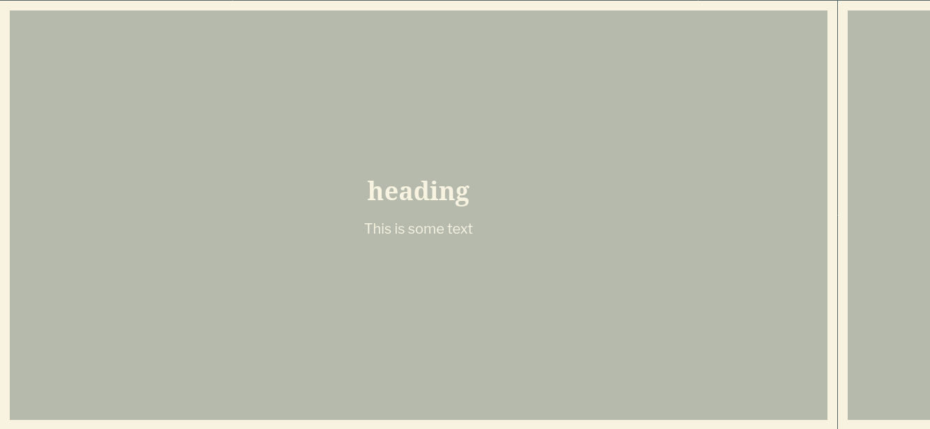 screenshot of the slideshow section in the zora Shopify theme